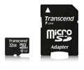 Produktbild: Transcend GUSDU1 microSDHC Speicherkarte 32 GB