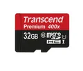 Produktbild: Transcend 32GB microSDXC/SDHC Class 10 UHS-I 600X  Memory Card, TS32GUSDU1