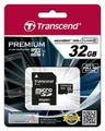 Produktbild: TS32GUSDU1 Transcend 32GB microSDHC Class 10 UHS-I 32GB MicroSDHC Klasse MLC ~D~