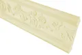 Produktbild: Hexim Stuckleiste C739 flexi, 2 Meter / 1 Leiste, Stuckleisten Decke Barock Stil, PU Hartschaum & Flexibel - 2m Deckenleisten gemustert Deckenstuck zum kleben (2 Meter)