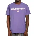 Produktbild: Polo Ralph Lauren T-Shirt Flag Logo Retro Shirt Classic Fit Ein ikonisches Stück aus der Blütezeit von RL lila M