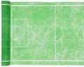 Produktbild: Tischläufer Fussballfeld grün, 30 cm, 5 m Rolle, Fußball Party