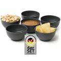 Produktbild: Dipschalen Set 6x180ml - Kleine Schälchen für Dips, Tapas Schalen klein schwa...