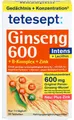 Produktbild: Tetesept Ginseng 600 Intens + B-Komplex + Zink Tabletten, 30 St. Tabletten