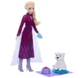 Produktbild: Disney Frozen Anziehpuppe Puppe Elsa & Eisbär-Junges JFG16 Disney Eiskönigin Frozen Mattel