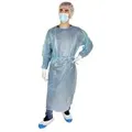 Produktbild: Lifemed®  Schutzkittel 139 x 139 cm, PE-Vollbeschichtung 93480 , 1 Karton = 10 Packungen à 10 Stück, Farbe: blau