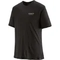 Produktbild: Patagonia Herren Cap Cool Merino Graphic T-Shirt (Größe XL, schwarz)