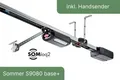 Produktbild: Sommer Torantrieb S9080 base+, 800 N, mit Laufschiene und 1 Handsender