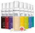 Produktbild: Spitzner Duschschaum Entdecker-Set (8 x 150 ml) – dermatologisch getestete und vegane Duschschäume - Citrus Ceder, Acai Yuzu, Creme, Energy, Passion, Lavendel, Pure Man, Balance