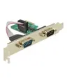 Produktbild: Delock PCIe x1> Seriell 2 x RS-232 PCI-Express (89918)