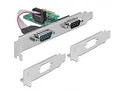 Produktbild: Delock PCI Express Karte zu 2 x Seriell RS-232