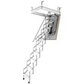 Produktbild: Dolle elektro-top Bodentreppe Scherentreppe elektrisch 240-280cm Raumhöhe 140x70cm mit U-Wert 1,20