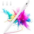 Produktbild: BAZO Stift für Apple iPad - 2018-2025 Pencil 2. Generation mit Schnellladeleistung Palm Rejection und Neigungssensitivität Stylus für Pro M4/M5/13''/12,9''/11''/A16/Mini 5-7/Air 3-5/M2/M3 /iPad 6-11