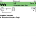 Produktbild: Augenschraube DIN 444 FormB BM 24x 110 4.6 galv.verz. 1 Stück