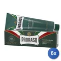 Produktbild: 6X Bundle Proraso Rasierseife In Tube Erfrischend 150 Ml