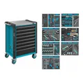 Produktbild: HAZET Werkstattwagen Assistent 179NX-8/244 Schubladen flach: 7 x 81 x 522 x 398 mm Schubladen hoch: 1 x 166 x 522 x 398 mm 244 teilig