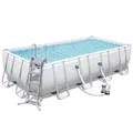 Produktbild: Bestway 56670 Power Steel rechteckiger Aufstellpool 488x244x122 cm