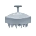 Produktbild: HEETA Kopfhaut Massagebürste für Nasses und Trockenes Haar Sanft Kopfmassage Bürste, Shampoo Haarbürste mit Weichem Silikonkopf für Peeling und Kopfmassage-Himmelgrau