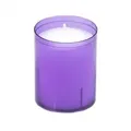 Produktbild: Sovie CANDLES Refill Kerzen in Lila 24 Stück im Tray - Brenndauer ca. 24 Stunden