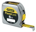 Produktbild: Taschenrollbandmaß PowerLock® L.5m B.19mm mm/cm EGII Ku.Sichtfenster SB STANLEY