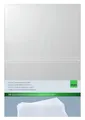 Produktbild: SIGEL SM180 Doppel-Transparenthüllen für A4 Speisekarten-Mappen für Gummibindung, 10 Stück, strapazierfähig und leicht abwischbar