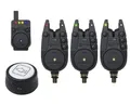 Produktbild: Prologic elektronischer Bissanzeiger C-Series Alarm PRO 2+1+1 3+1+1 Red Green Yellow Funk Bissanzeiger Set, (Spar-Set), Set enthält Bissanzeiger, Empfänger, kabellose Bivvyleuchte und Koffer