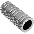 Produktbild: tectake® Faszienrolle mit verschiedenen Noppenzonen leichte Reinigung, 335 x 145 mm - Grau