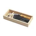 Produktbild: Opinel-Geschenkset inkl Messer Nr. 8,Kunstleder-Etui, in Holzgeschenkbox