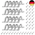 Produktbild: XAVSWRDE Pad Eye Straps 20 Stück Decksplatte Augplatten Bug Design