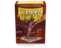 Produktbild: Arcane Tinmen Sammelkarte 100 Matte Card Sleeves / Hüllen - crimson