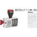 Produktbild: COLOP Wortbandstempel 04000/WD, mit Datum