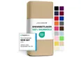 Produktbild: Jacobson Spannbettlaken aus 100% Baumwolle, Jersey Bettlaken 160 g/m², Spannbetttuch mit Gummizug, OEKO-TEX®, pflegeleicht, viele Farben