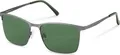 Produktbild: Rodenstock R1445 C152 dark gun, dark green 60/17/145 Herren Sonnenbrillen