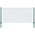 Produktbild: vidaXL Maschendrahtzaun mit Pfosten Stahl 25 x 0,5 m Grün 144603