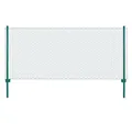 Produktbild: vidaXL Gartenzaun Maschendrahtzaun mit Pfosten Stahl 25 x 0,5 m Grün, (1-St)