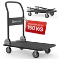 Produktbild: Plattformwagen klappbar Transportwagen Handwagen Lagerwagen bis 150kg Tragkraft