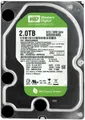 Produktbild: FESTPLATTE WESTERN DIGITAL 2TB GREEN WD20EARS SATA II 64MB 7200U/min 3.5