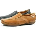 Produktbild: Pikolinos Schuhe Herren Slipper Halbschuhe Mokassin Puerto Rico 03A-6222, Größe:42 EU, Farbe:Schwarz - Schwarz - 42