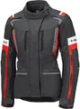 Produktbild: Held 4-Touring II wasserdichte Damen Motorrad Textiljacke, schwarz/rot, 2XL
