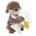 Produktbild: Rasselring Otter Theo Motorikspielzeug mit Rassel 14cm Babyspielzeug fehn 047080
