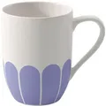 Produktbild: 6er-Set Villeroy & Boch Kaffeebecher Fleur 290 ml Premium Porcelain Bleu