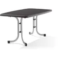 Produktbild: SIEGER Tisch 253/A 150 x 90 cm graphit Gestell aus Stahl in graphit, Tischpla...
