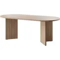 Produktbild: Selsey Essstisch Ovo - Tisch oval, Holzoptik Lindberg Eiche, 204 x 90 cm - Braun