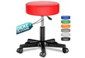 Produktbild: Casaria Drehhocker, Höhenverstellbar 10cm Polsterung 46-60cm Sitzhöhe 360° Drehbar Ø35cm