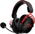 Produktbild: 🎧 HyperX Cloud Alpha Gaming-Headset – Schwarz/Rot, 300h, 3D Audio