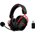 Produktbild: HyperX Cloud Alpha Headset schwarz-rot, wireless Kopfhörer