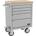 Produktbild: Güde Werkbank GW 5 INOX, fahrbar, 67 x 91 x 49cm, mit 5 Schubladen