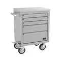 Produktbild: Güde Edelstahl Werkbank 75x50x91 cm GW5 INOX Rollwagen Werkzeugwagen