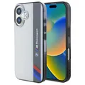 Produktbild: iPhone 16 Plus BMW Motosport Grau Hardcase Streifenhülle