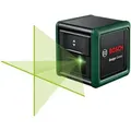 Produktbild: Bosch Kreuzlinien-Laser Quigo Green Betriebsart: Batterie-Betrieb|Art des Zubehörs: Quigo Green, Karton
